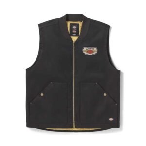 Dickies x H-D Oversized Twill Vest - Black