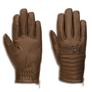 Womens Journey Leather Glove - Brown